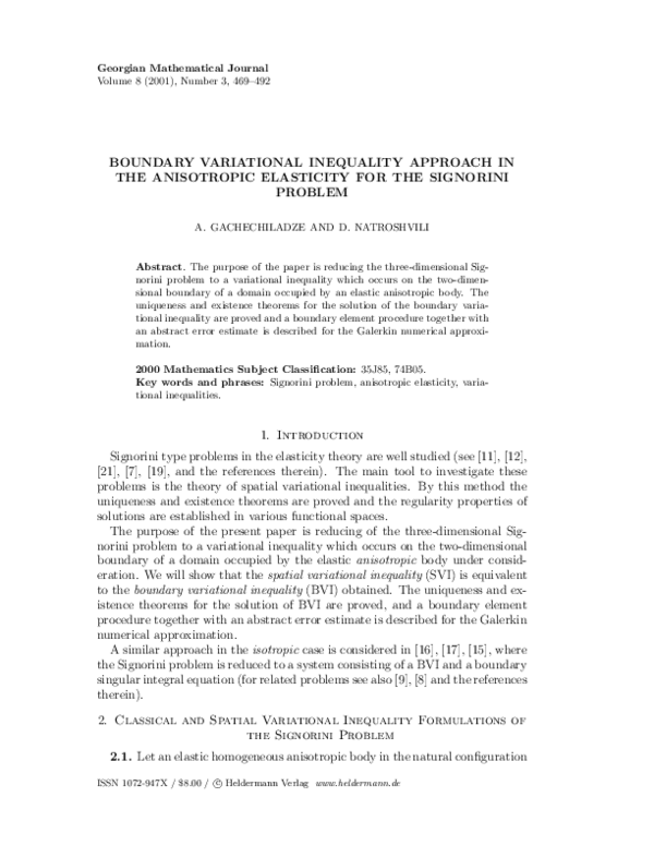 (PDF) Boundary Variational Inequality Approach in the Anisotropic ...