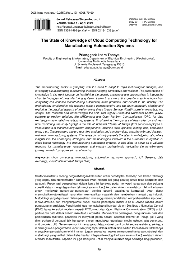(PDF) The State of The Knowledge of Cloud Computing Technology for ...