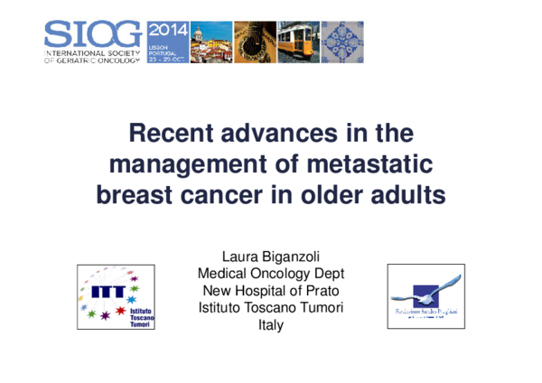 (PDF) Recent Advances in the Management of Metastatic Breast Cancer in ...