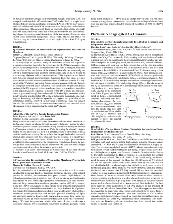 (PDF) A Framework for Reconstitution of Mammalian Membrane Proteins ...