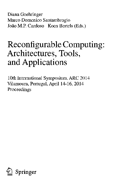 (PDF) Reconfigurable Computing: Architectures, Tools and Applications