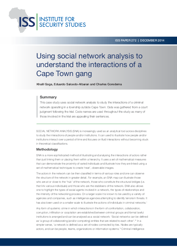 (PDF) Using social network analysis to understand the interactions of a ...