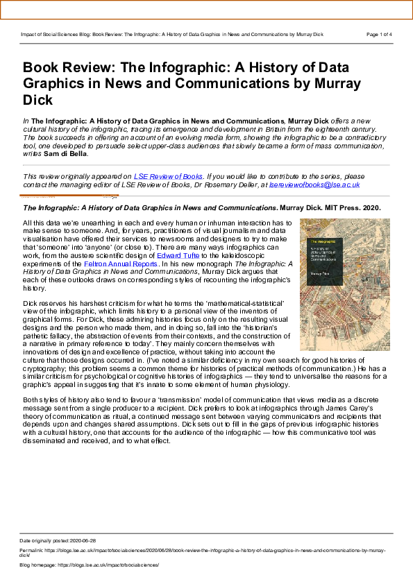 (PDF) Book review: The infographic: a history of data graphics in news ...