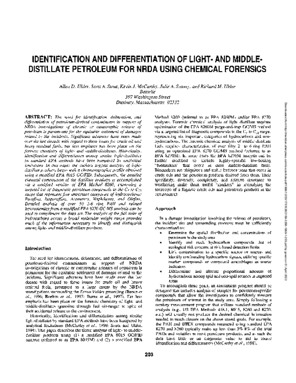 (PDF) Identification and Differentiation of Light- and Middle ...