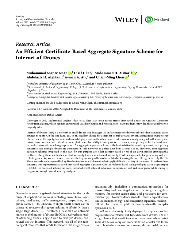 (PDF) An Efficient Certificate-Based Aggregate Signature Scheme for ...