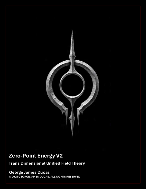 (PDF) Zero-Point Energy: Trans Dimensional Unified Field Theory