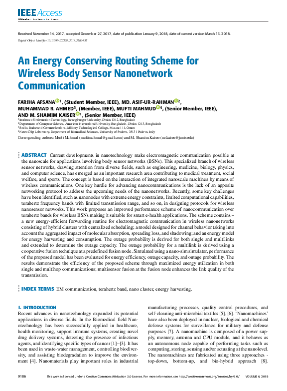 (PDF) An Energy Conserving Routing Scheme for Wireless Body Sensor ...