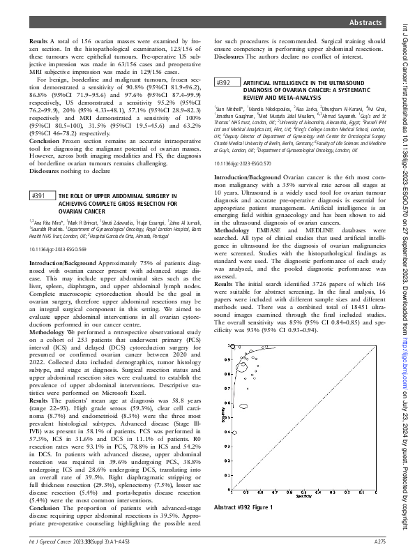 (PDF) #392 Artificial intelligence in the ultrasound diagnosis of ...