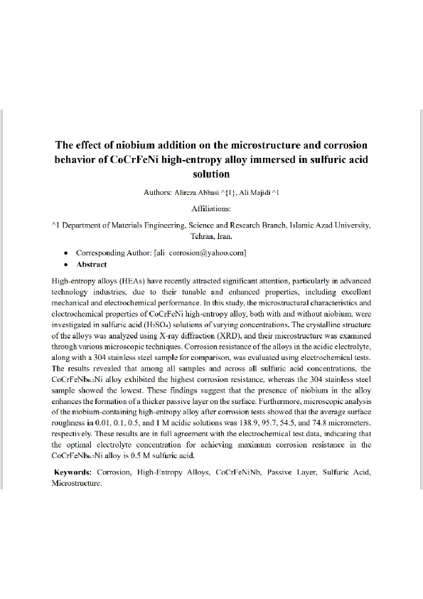 (PDF) The effect of niobium addition on the microstructure and ...