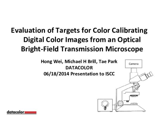 (PDF) Evaluation of targets for color calibrating digital images from ...