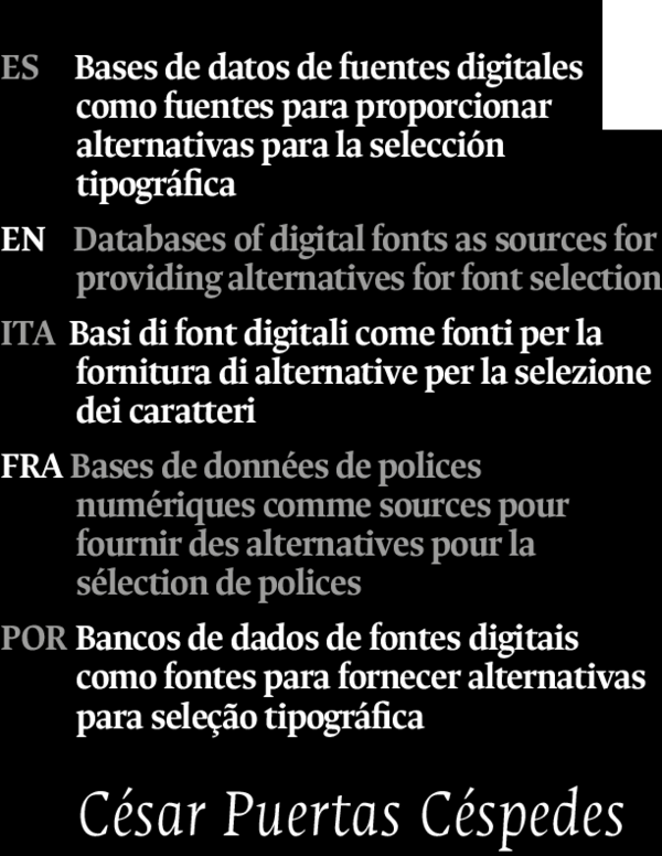 (PDF) Databases of digital fonts as sources for providing alternatives ...