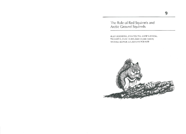 (PDF) The Role of Red Squirrels and Arctic Ground Squirrels