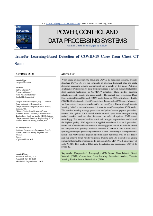 (PDF) POWER, CONTROL AND DATA PROCESSING SYSTEMS