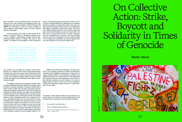 (PDF) On Collective Action: Strike, Boycott and Solidarity in Times of ...
