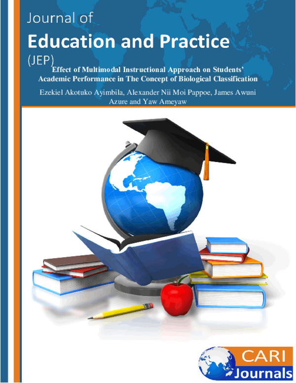 (PDF) Effect of Multimodal Instructional Approach on Students’ Academic ...