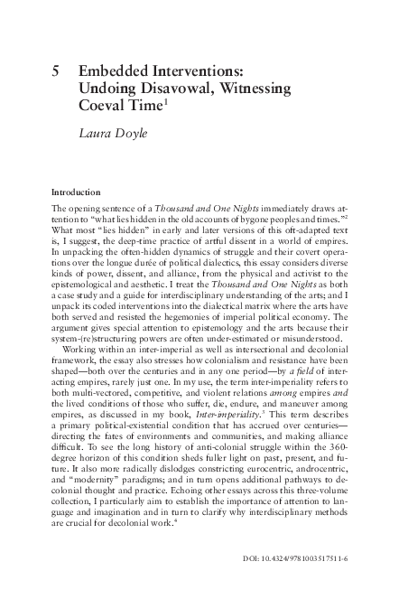 (PDF) Doyle, Embedded Interventions Ch 5 Vol One