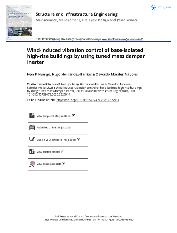 (PDF) Wind-induced vibration control of base-isolated high-rise ...