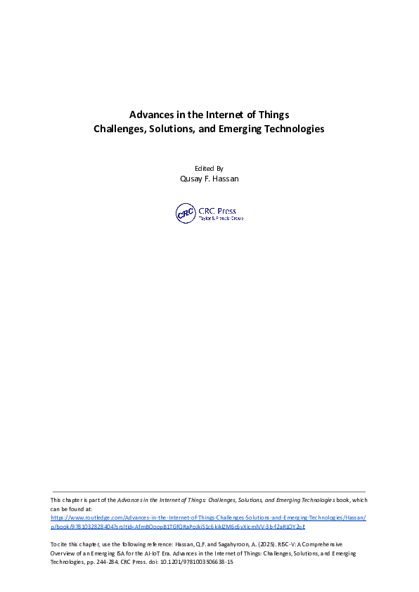 (PDF) RISC-V: A Comprehensive Overview of an Emerging ISA for the AI ...