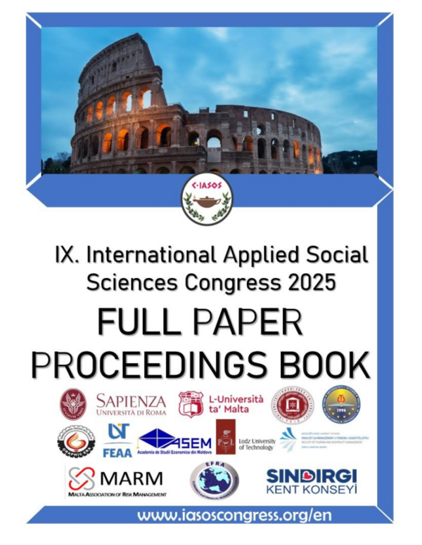 (PDF) IX. INTERNATIONAL APPLIED SOCIAL SCIENCES CONGRESS (C-IASOS 2025 ...