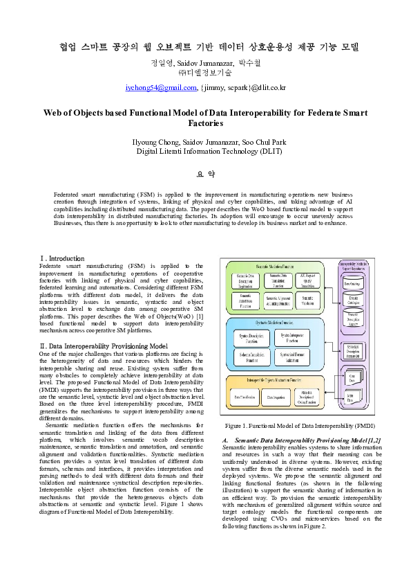 (PDF) Web of Objects based Functional Model of Data Interoperability ...