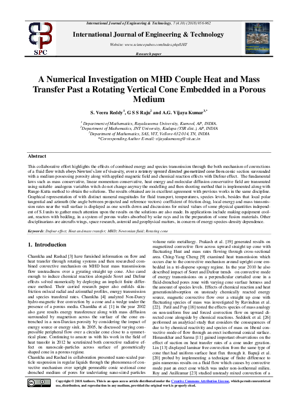(PDF) A Numerical Investigation on MHD Couple Heat and Mass Transfer ...