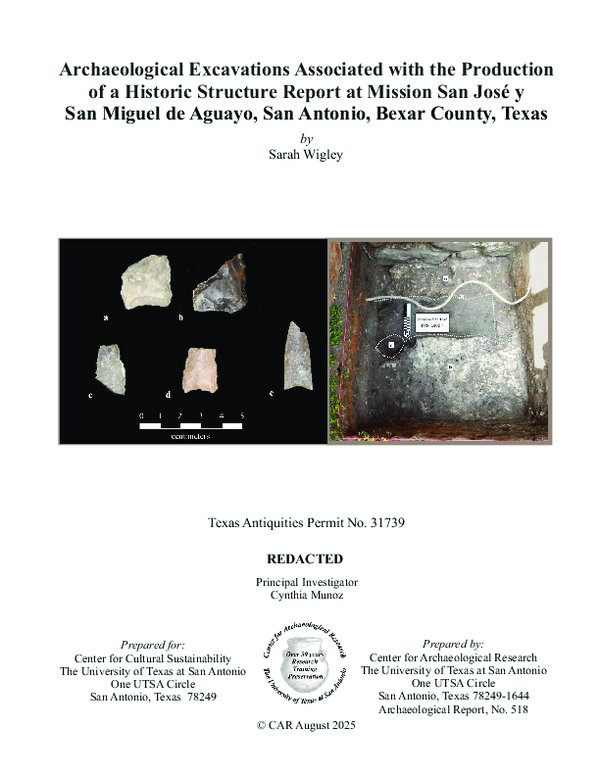 (PDF) Archaeological Excavations Associated with the Production of a ...