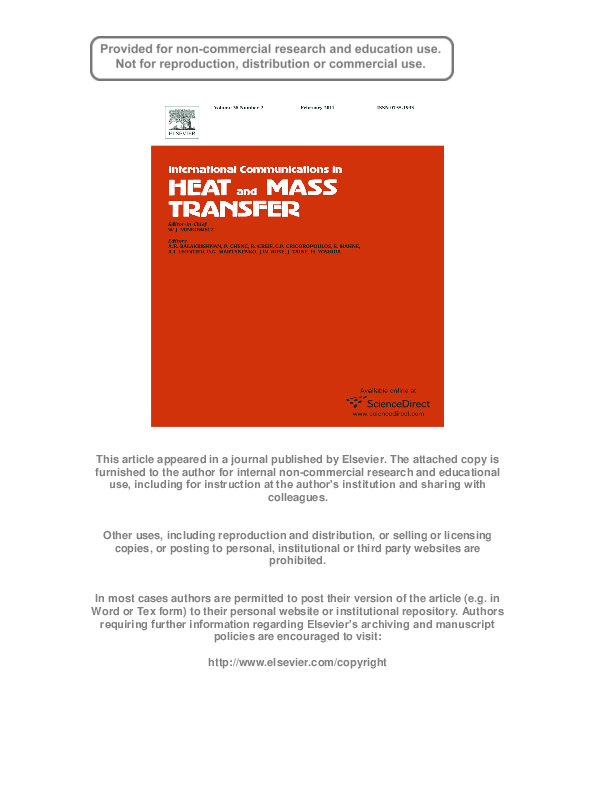 (PDF) Mixed convection heat transfer in a differentially heated square ...