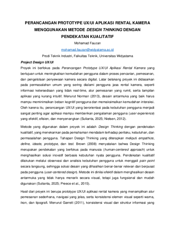 (PDF) PERANCANGAN PROTOTYPE UX/UI APLIKASI RENTAL KAMERA MENGGUNAKAN ...