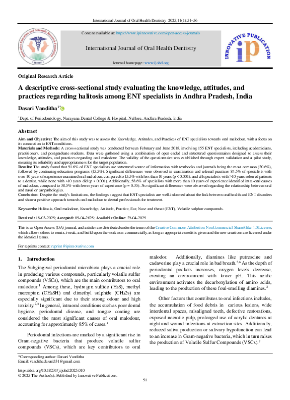 (PDF) A descriptive cross-sectional study evaluating the knowledge ...
