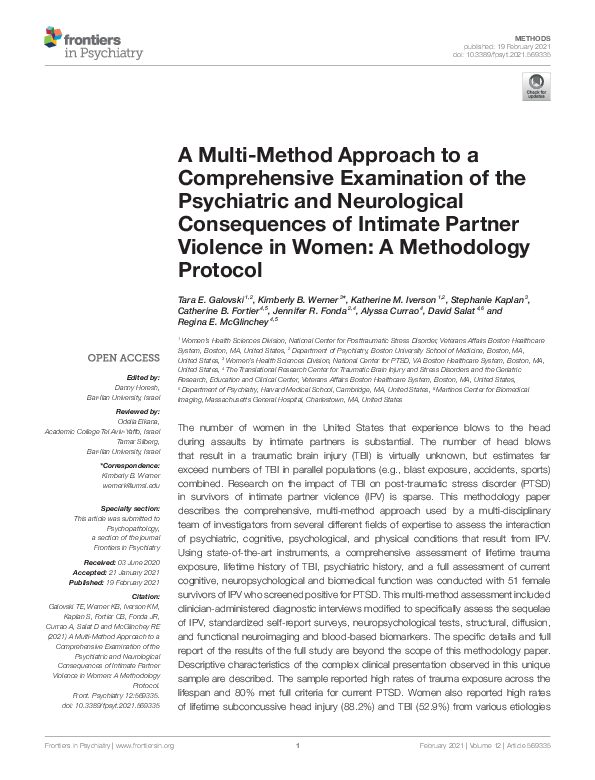 (PDF) A Multi-Method Approach to a Comprehensive Examination of the ...