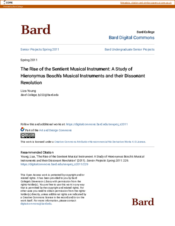 (PDF) The Rise of the Sentient Musical Instrument: A Study of ...