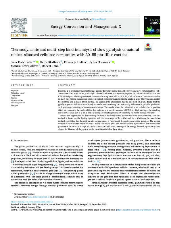 (PDF) Thermodynamic and multi-step kinetic analysis of slow pyrolysis ...