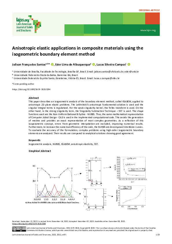 (PDF) Anisotropic elastic applications in composite materials using the ...