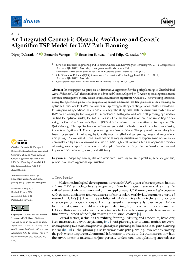 (PDF) An Integrated Geometric Obstacle Avoidance and Genetic Algorithm ...