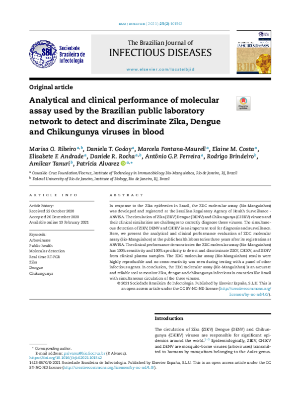 (PDF) Analytical and clinical performance of molecular assay used by ...