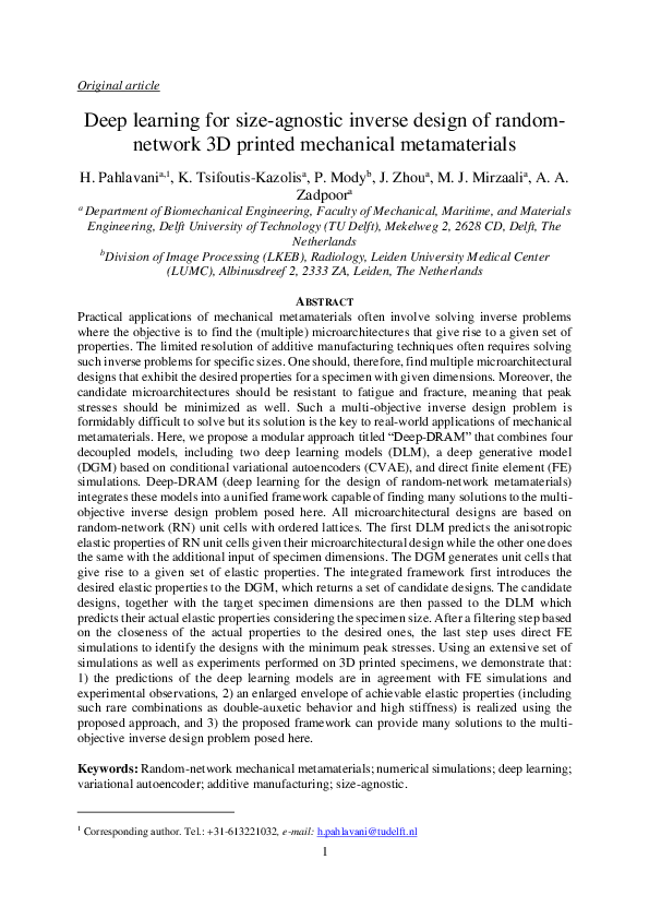 (PDF) Deep learning for size-agnostic inverse design of random-network ...
