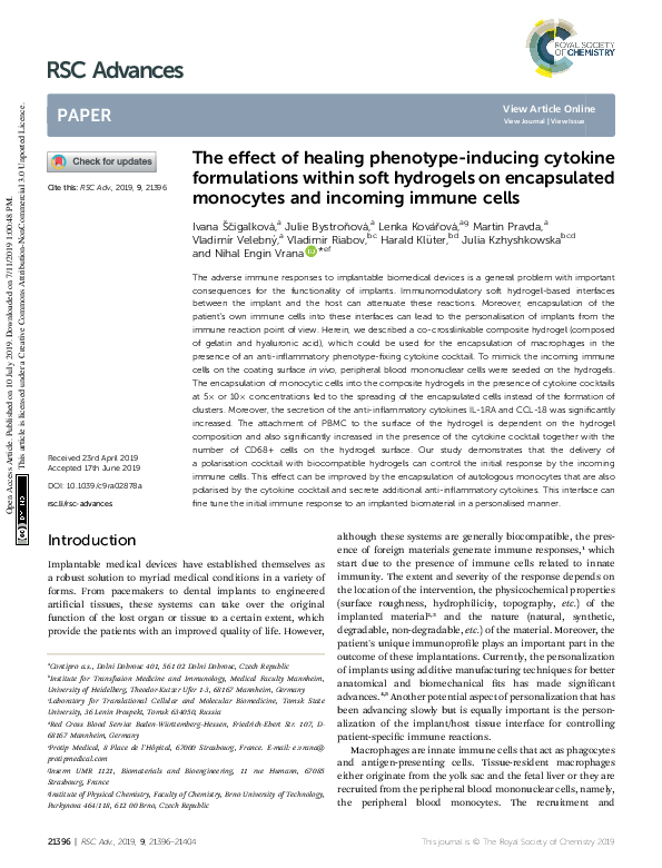 (PDF) The effect of healing phenotype-inducing cytokine formulations ...