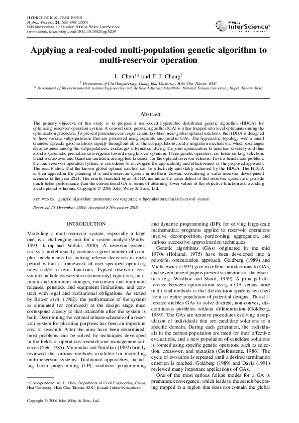 (PDF) Applying a real-coded multi-population genetic algorithm to multi ...