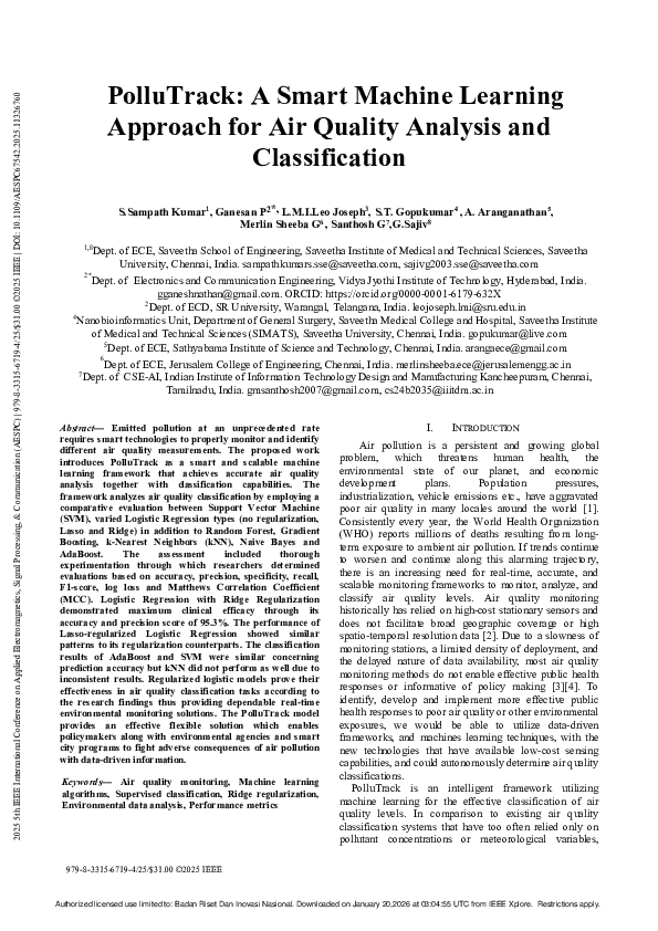 (PDF) PolluTrack: A Smart Machine Learning Approach for Air Quality ...