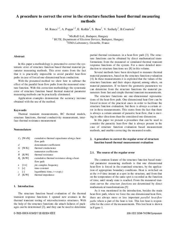 (PDF) A procedure to correct the error in the structure function based ...