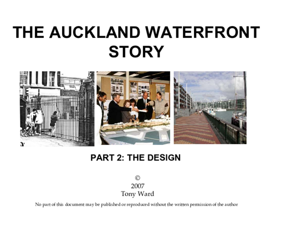 (PDF) AUCKLAND WATERFRONT DESIGN PROJECT 1993