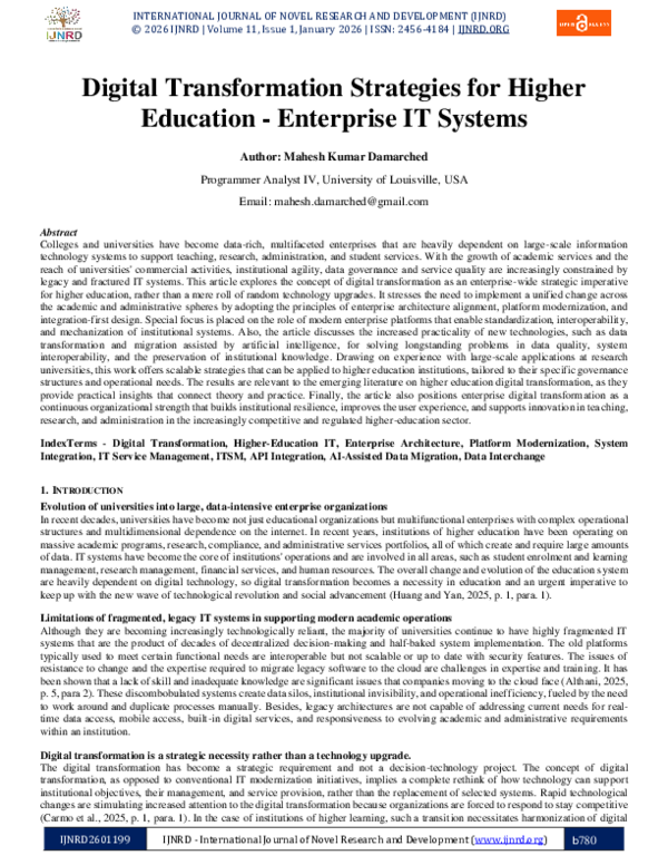 (PDF) Digital Transformation Strategies for Higher Education ...