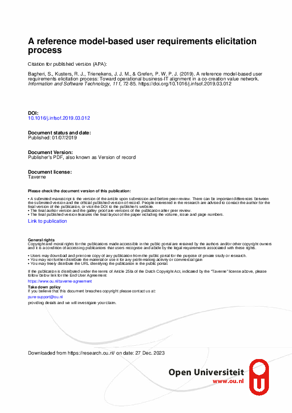 (PDF) A reference model-based user requirements elicitation process ...
