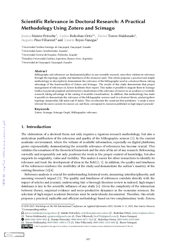 (PDF) Scientific Relevance in Doctoral Research: A Practical ...