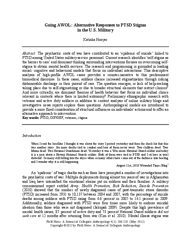 Essay on awol 07 image