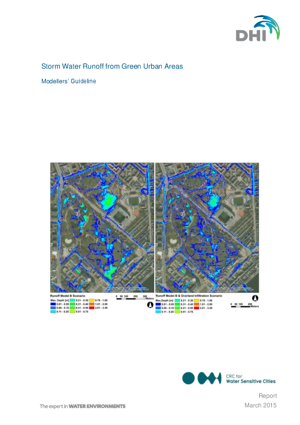 (PDF) Storm Water Runoff from Green Urban Areas Modellers ’ Guideline