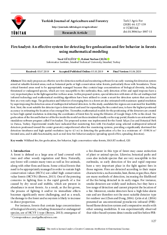 (PDF) FireAnalyst: An effective system for detecting fire geolocation ...