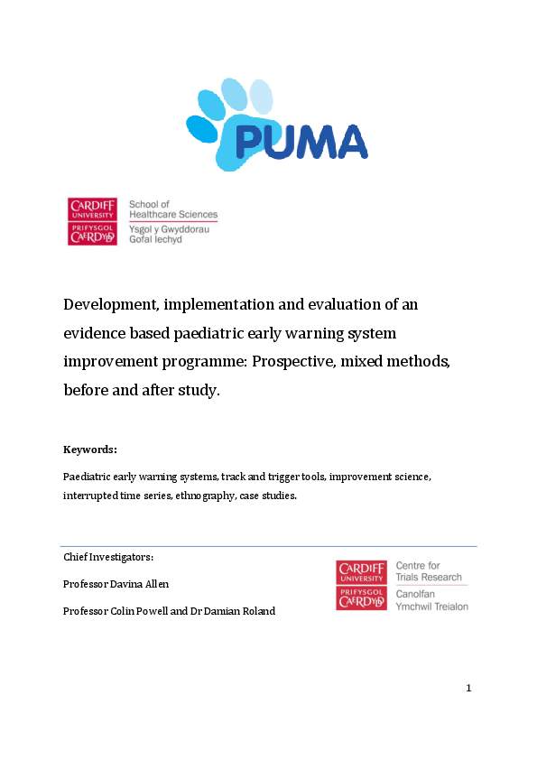 (PDF) PUMA: Development, implementation and evaluation of an evidence ...
