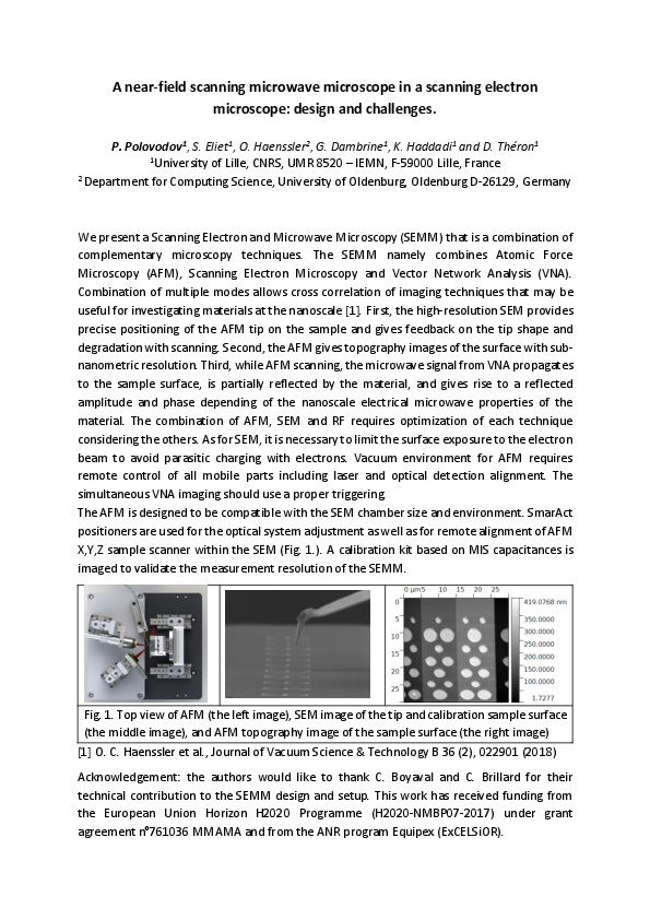 (PDF) A near-field scanning microwave microscope in a scanning electron ...