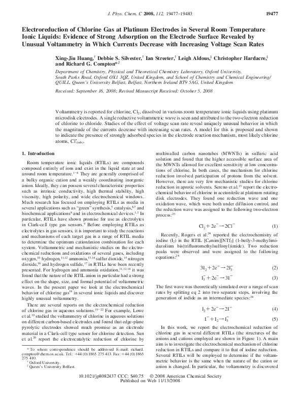 Does chlorine have a smell image